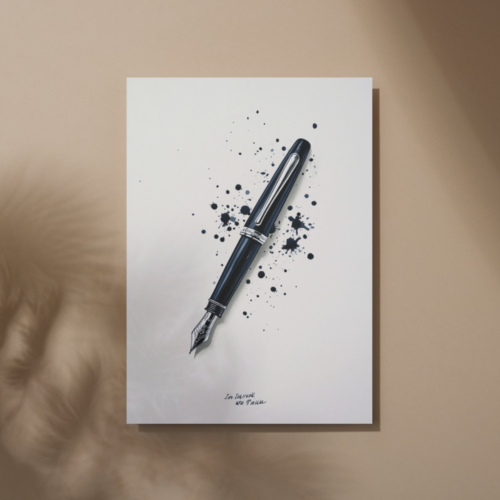 In Ink, We Trust – Pen Poster